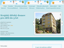 Tablet Screenshot of dd-karlovarsky.cz